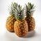 Three Pineapples 3d Models Infused With Social Commentary