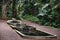 Three Pools at Allerton Garden - National Tropical Botanical Garden in Koloa on Kauai Island in Hawaii