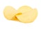 Three potato chips