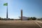 Three Powers Plaza and Brazilian Flag - Brasilia, Distrito Federal, Brazil