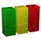 Three refrigerators. 3D rendering.