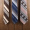 Three retro ties.