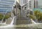 The Three Rivers Fountain in Victoria Square, Adelaide, Southern Australia