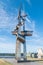 Three Sail Masts monument at Kosciuszko promenade