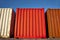 Three shipping containers