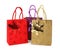 Three shopping bags