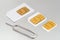 Three SIM cards