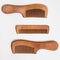 Three simple beautiful wood comb.