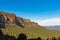 Three Sisters rock formation in the Blue Mountains National Park, Australia