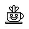three spoon coffee cup icon - to beautify your design