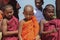 Three srilankan monk boys 6-8 years