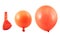 Three stages of balloon inflation isolated