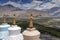 Three Stupas (Gompas) in Ladakh, India