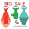 Three summer dresses.Sale in Fashion boutique