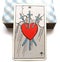 Three of Swords Tarot Card Heartbreak, Tears, Angry Words