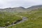 Three tarns col area seen from Lingcove beck