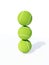 Three tennis-ball