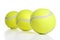 Three Tennis Balls