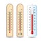 Three thermometer. temperature measuring instrument