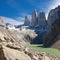 The Three Towers at Torres del Paine National Park