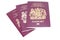 Three UK Passports