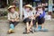 Three Vietnamese women in Bac Ninh Province