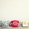 Three Vintage Telephones