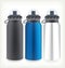 Three water bottles