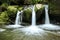 Three waterfalls in Luxembourg