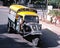 Three wheeled taxi, Delhi, India.