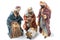 Three Wise Kings  and Baby Jesus Ceramic Figurines