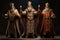 Three Wise Men figurines crafted with exquisite