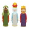 The three wisemen cartoon design