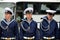 Three young sailors