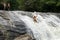 Three youths by Turtleback Falls