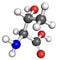 Threonine molecule