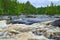 Threshold Schelye on the Onda river, Karelia, Russia