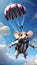 Thrill-Seeking Rodent: Dive into the Excitement of Mouse Skydiving Wonders