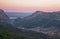 Throat in Balkan mountains