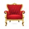 Throne Chair Isolated