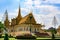 Throne Hall in Royal Palace in Phnom Penh, Cambodia. Building in the complex of the residence of the King of Cambodia.