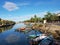 Thu Bon River and the Handicraft Villages, Hoi An, Vietnam.