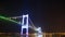 Thuan Phuoc Bridge at night. Da Nang, Vietnam.