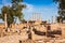 Thuburbo majus, Tunisia a few of the remaining pillars which once builded the Capitol