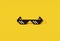 Thug life meme glasses pixel art modern iconic 3d object.