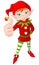 Thumb Up Christmas Elf