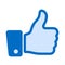 Thumb up, i like it, Yes, good - vector