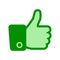 Thumb up, i like it, Yes, good - vector