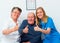 Thumbs Up For Healthy Elderly Life