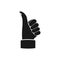 Thumbs up pictogram.